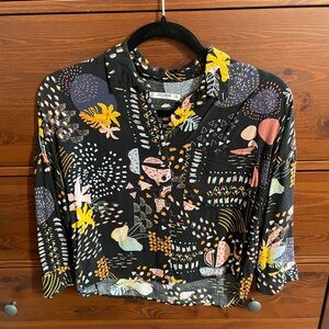Soft patterned Pull & Bear button down
